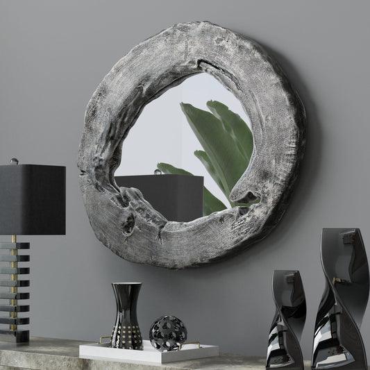 High Design Silver Wall Mirror
