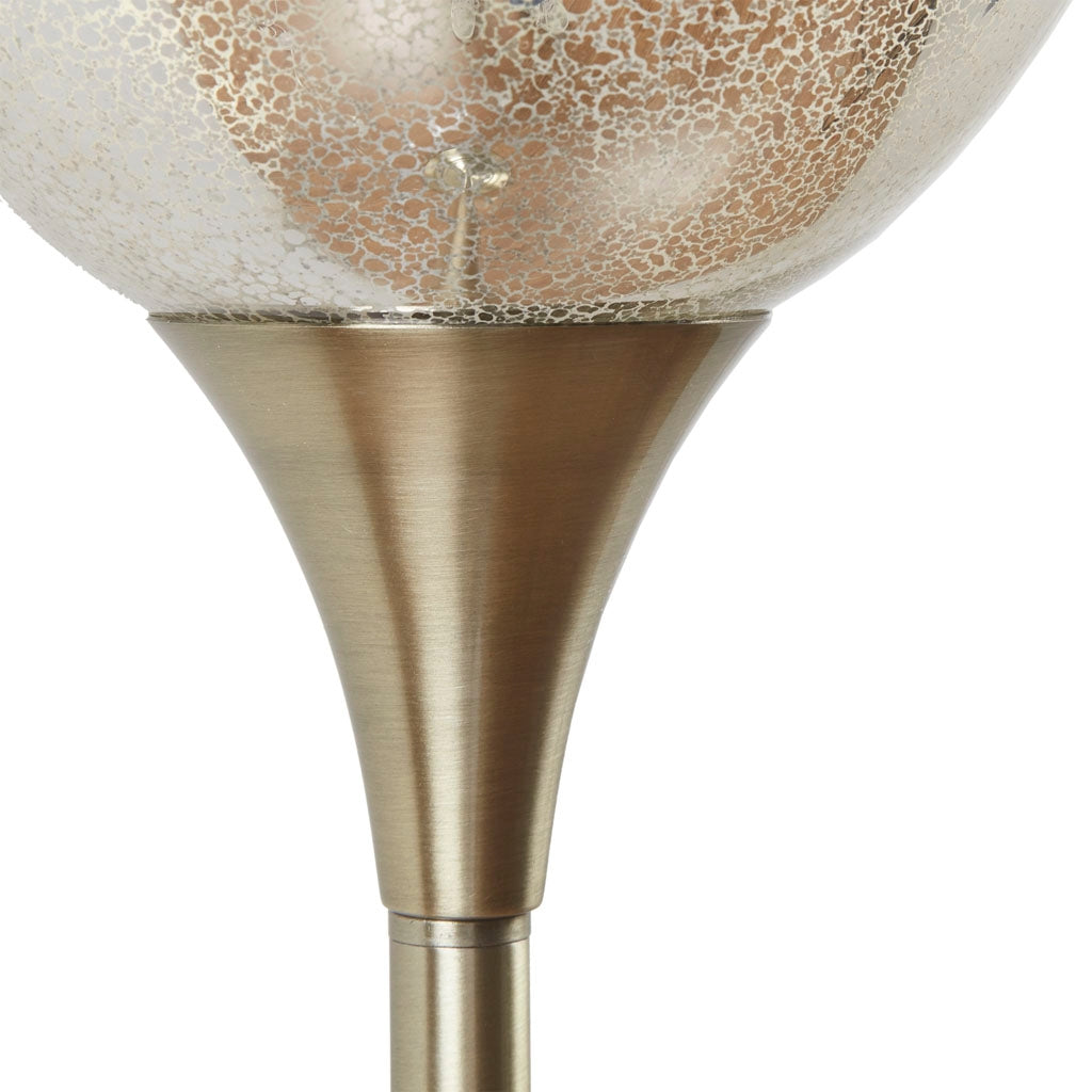 Frosted Glass Bronze Floor Lamp