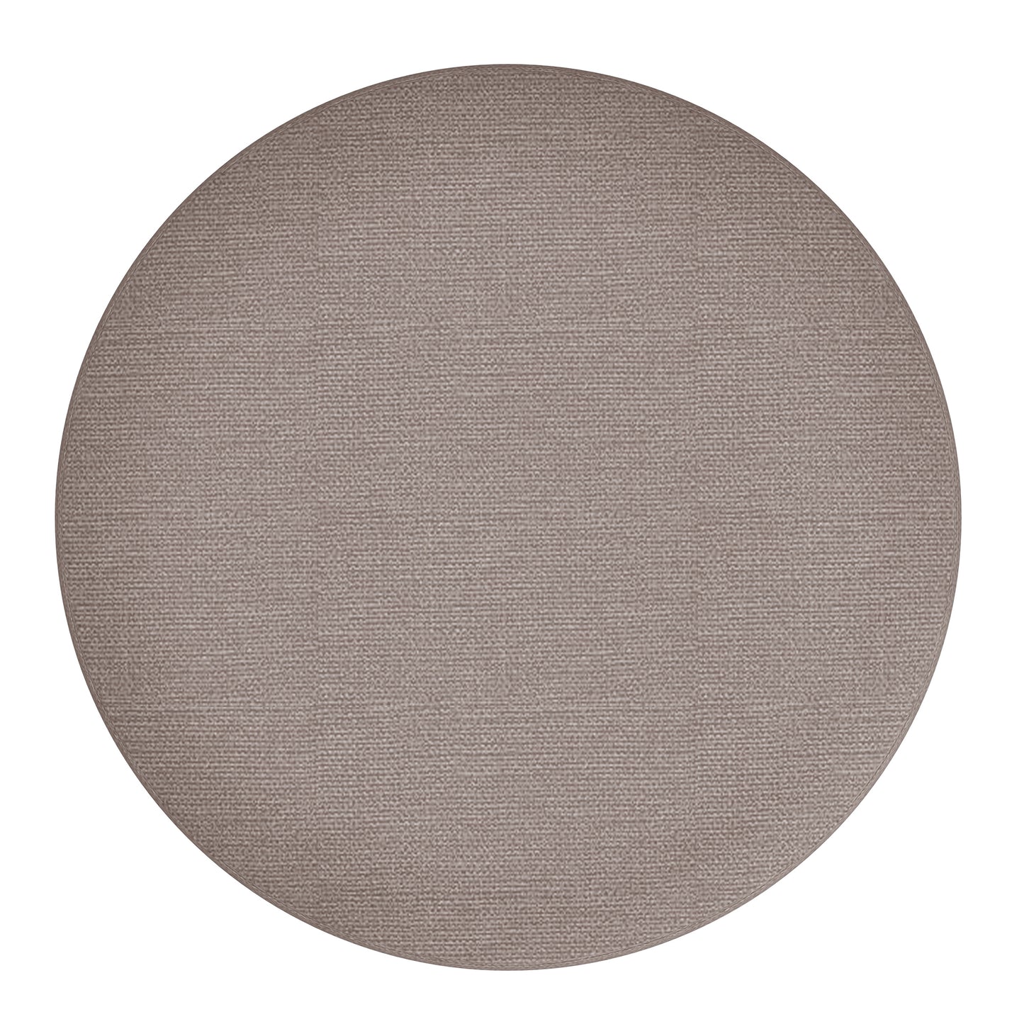 Demi Round Ottoman and Warm Grey and Black