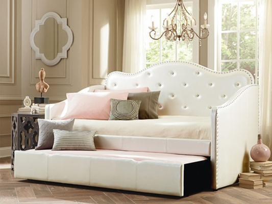 Princess Day Bed in White