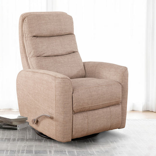 Modern Recliner Chair in Pearl