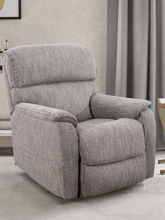 Soft Grey Fabric Lift Chair