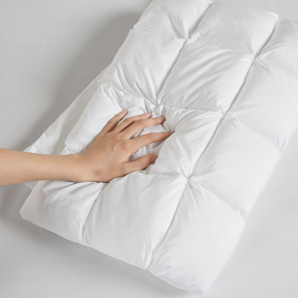 Stay Puffed Overfilled Pillow Protector Pillowcase