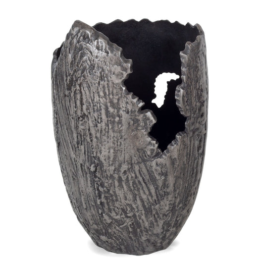 SHALE VASES LARGE (GREY)