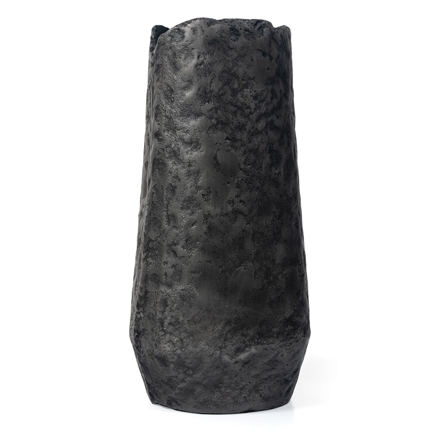 SLOAN METAL VASE, LARGE GREY