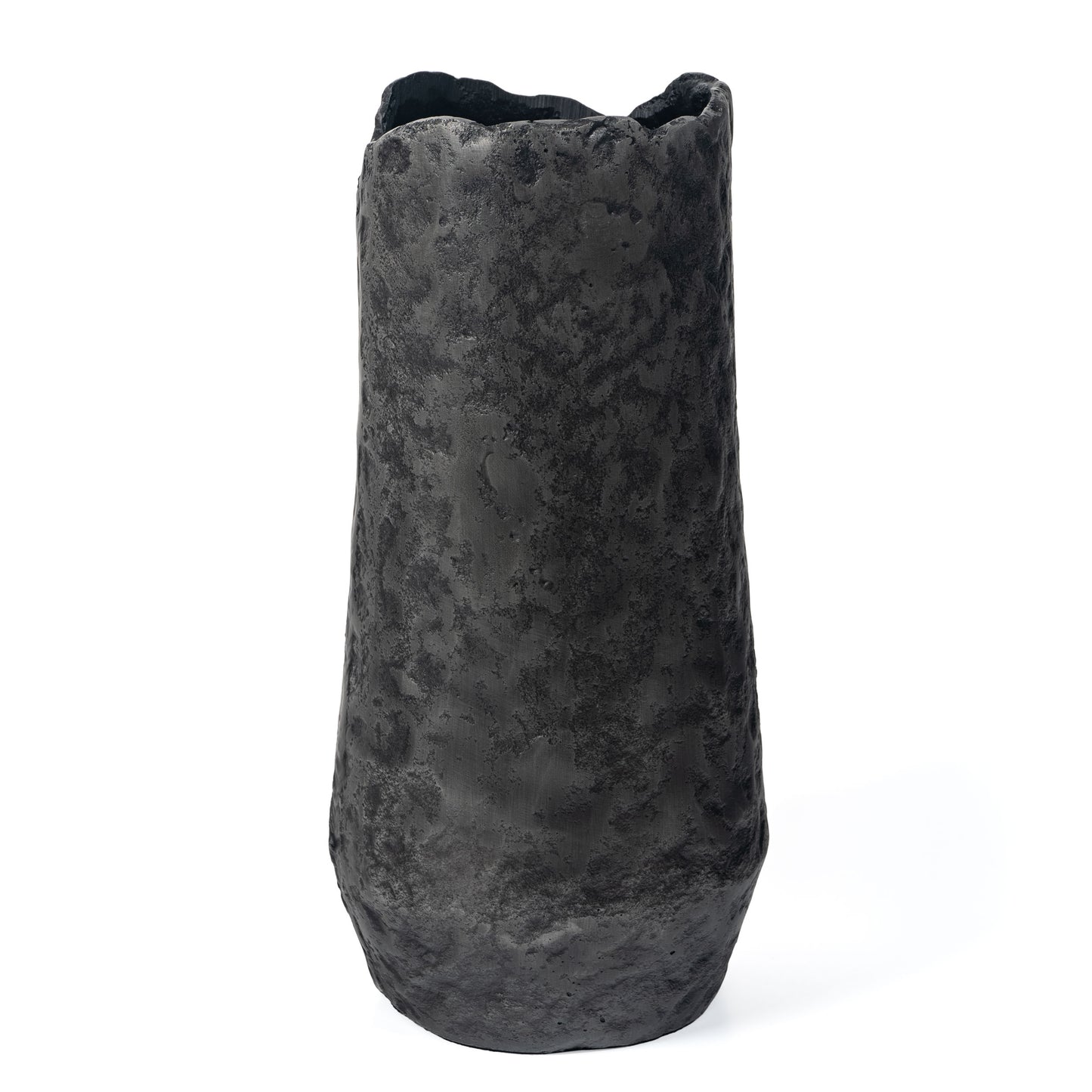 SLOAN METAL VASE, LARGE GREY