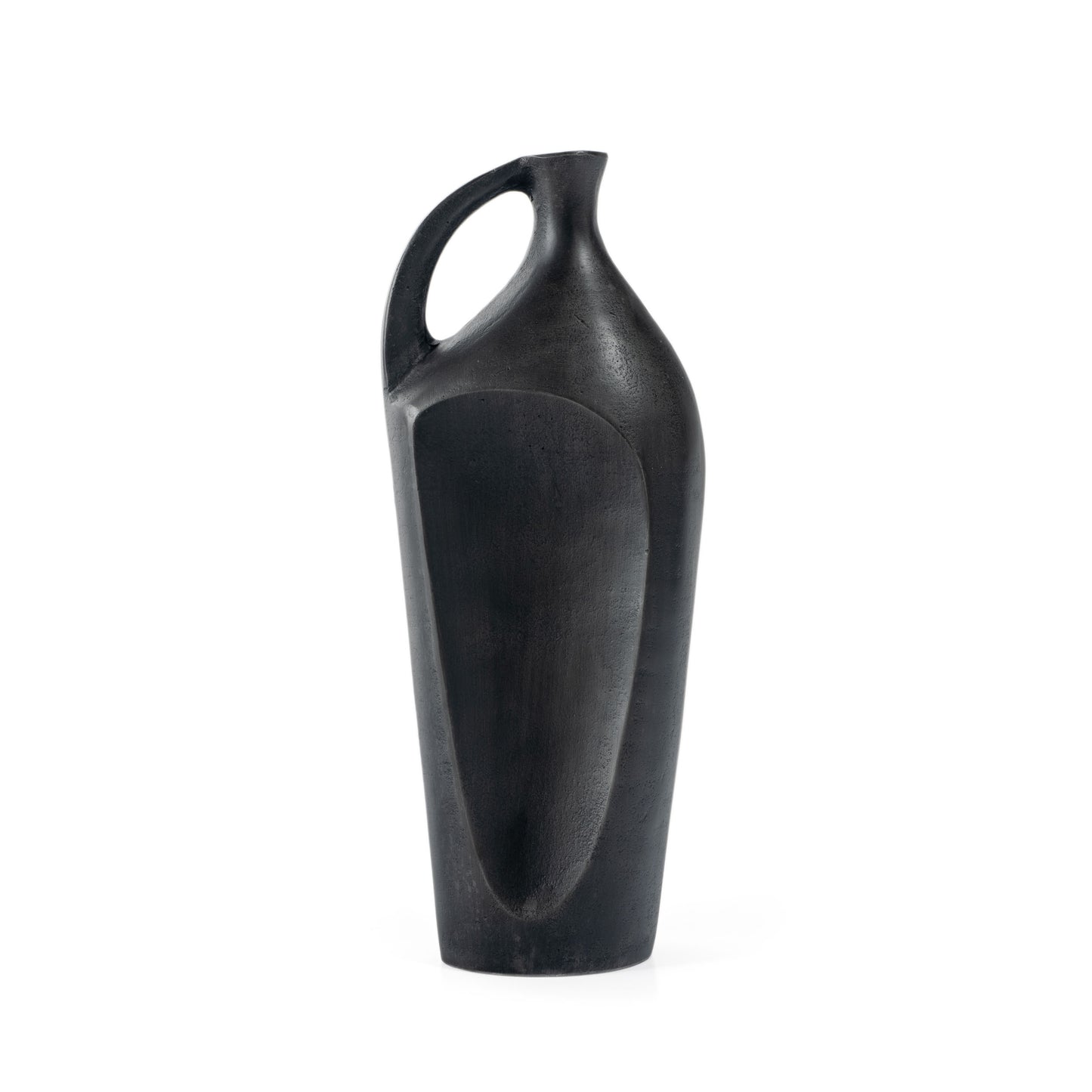 KILLIAN METAL VASE, SMALL GREY