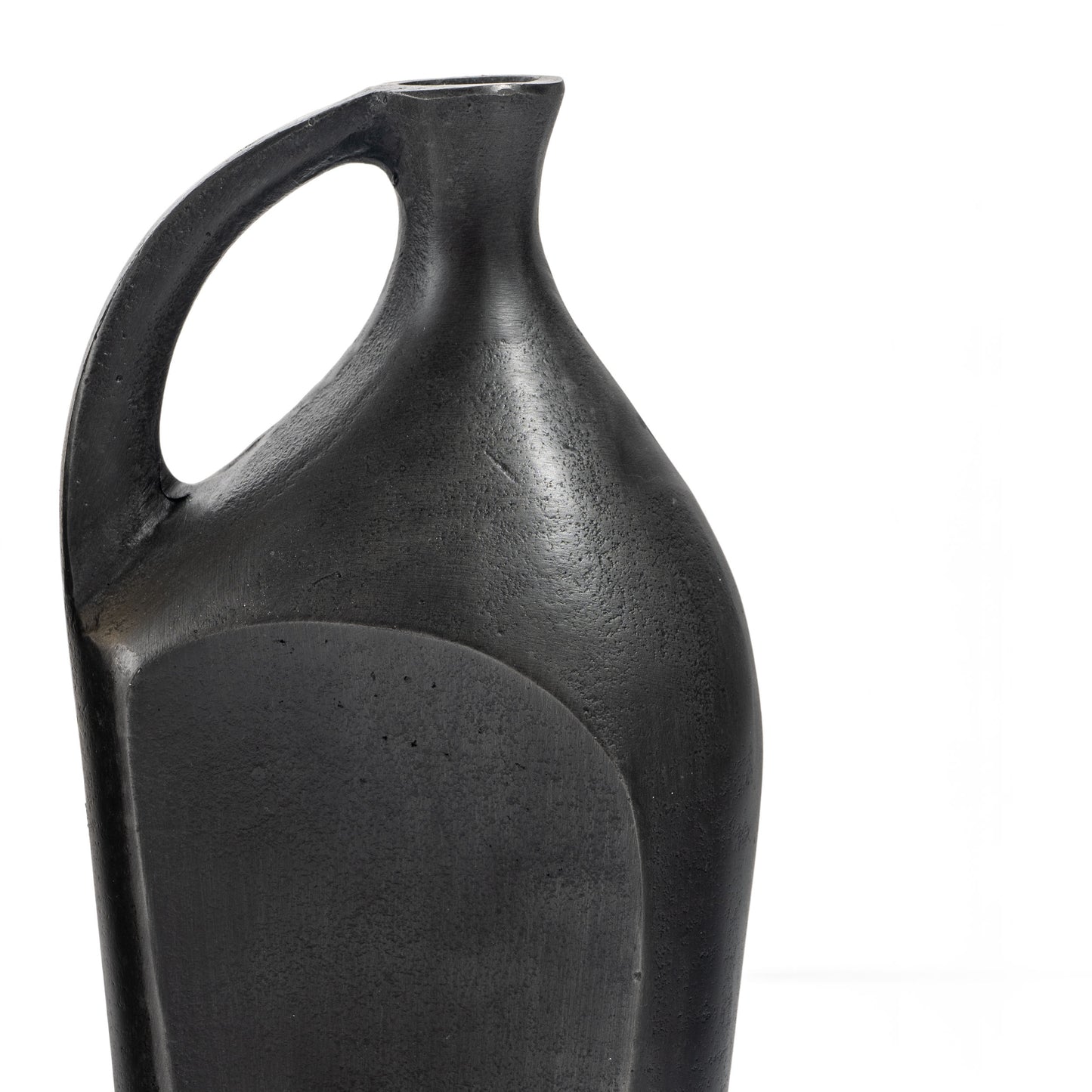 KILLIAN METAL VASE, SMALL GREY