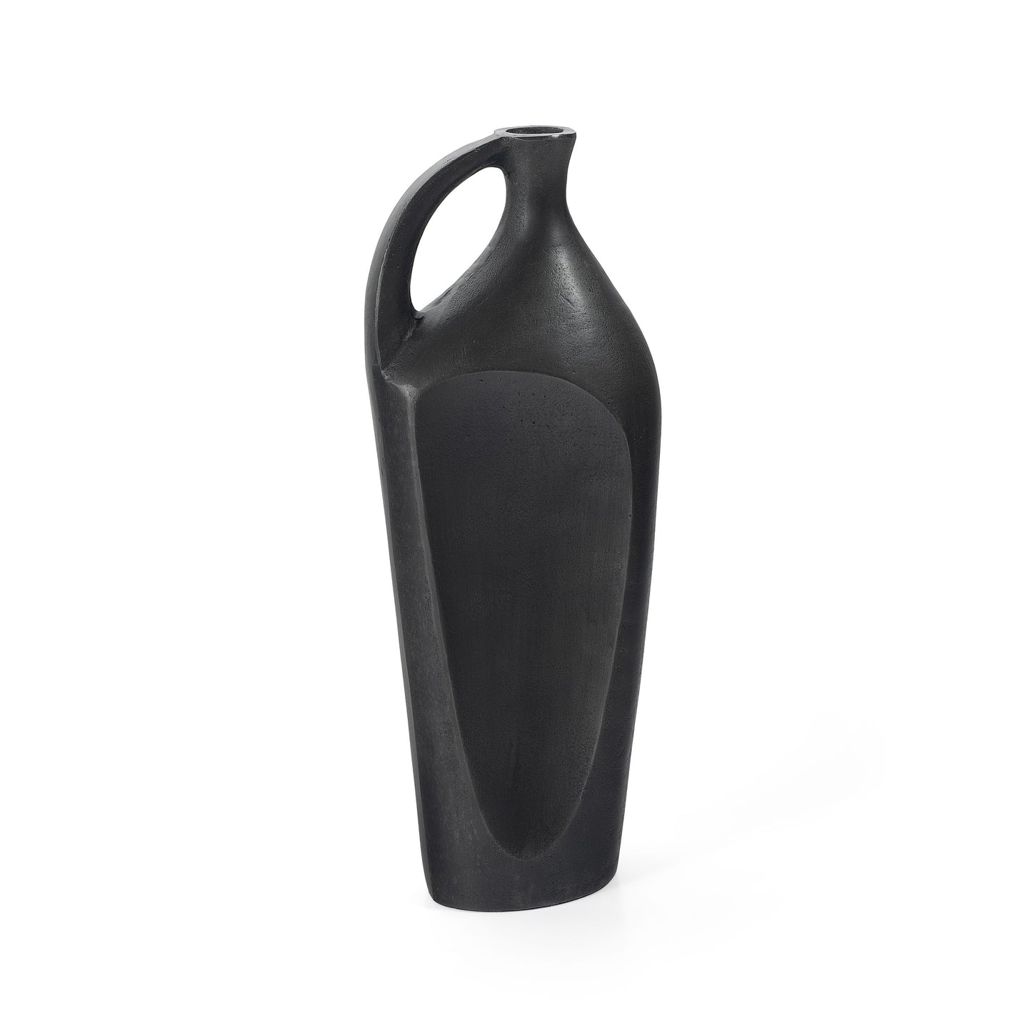 KILLIAN METAL VASE, SMALL GREY