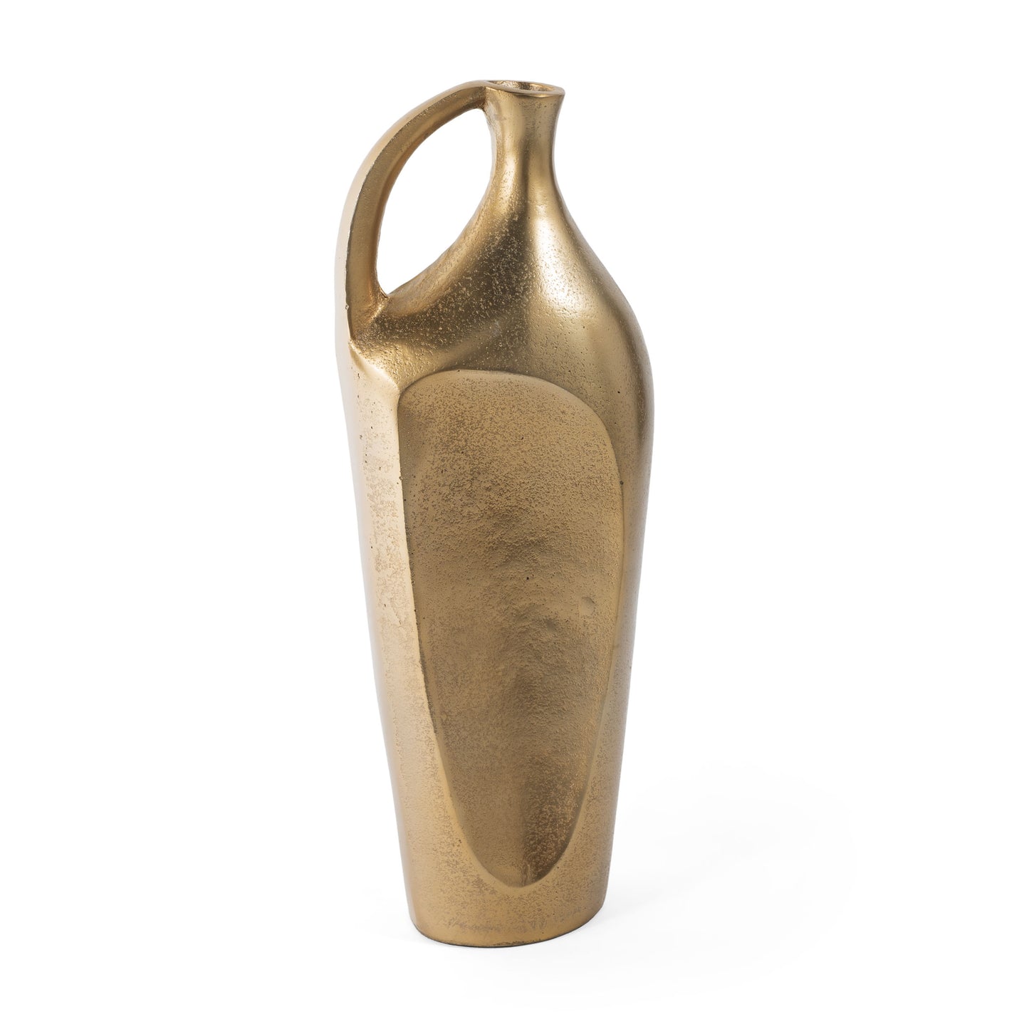 KILLIAN METAL VASE, LARGE GOLD