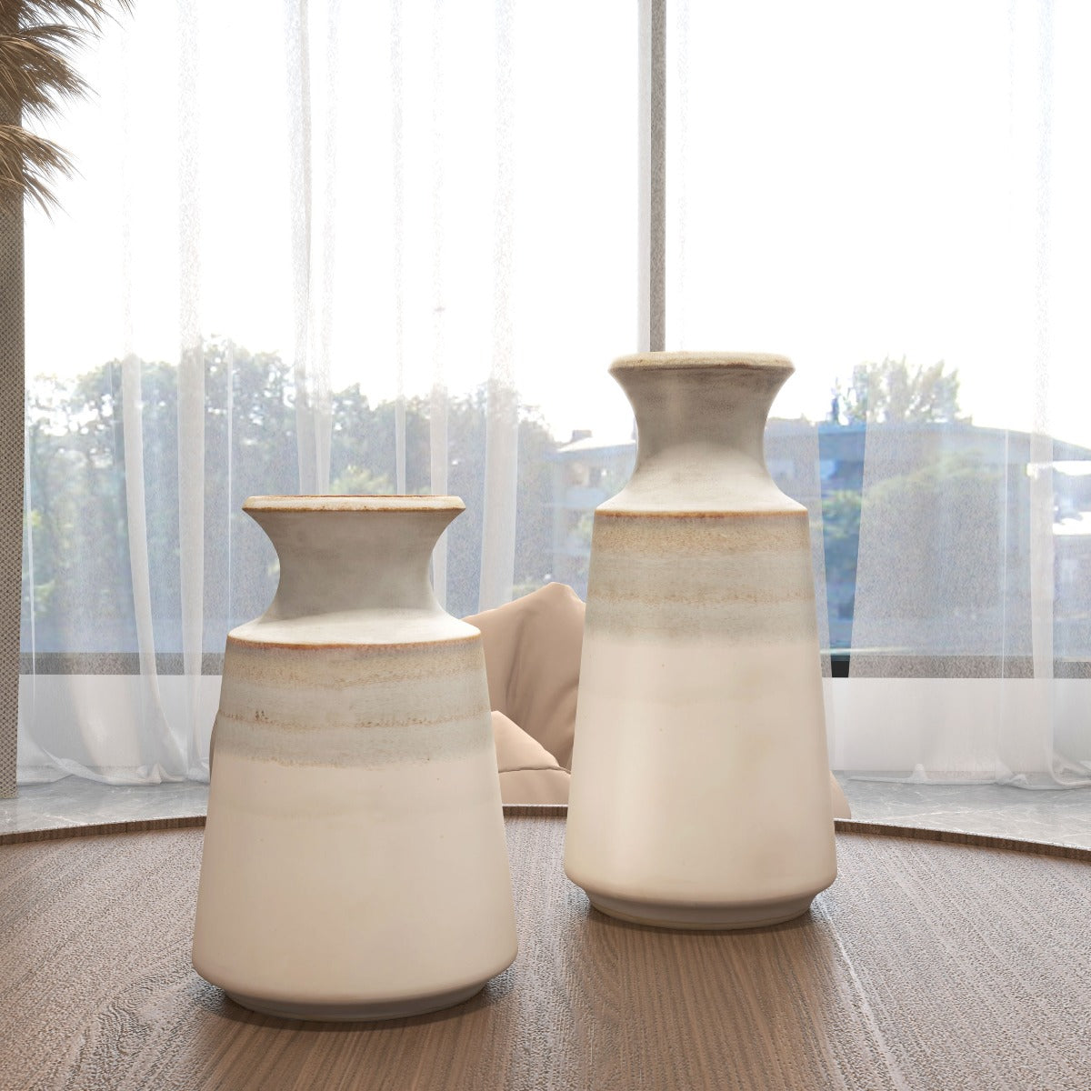 Coastal inspired ceramic table vases SMALL (1 PC)