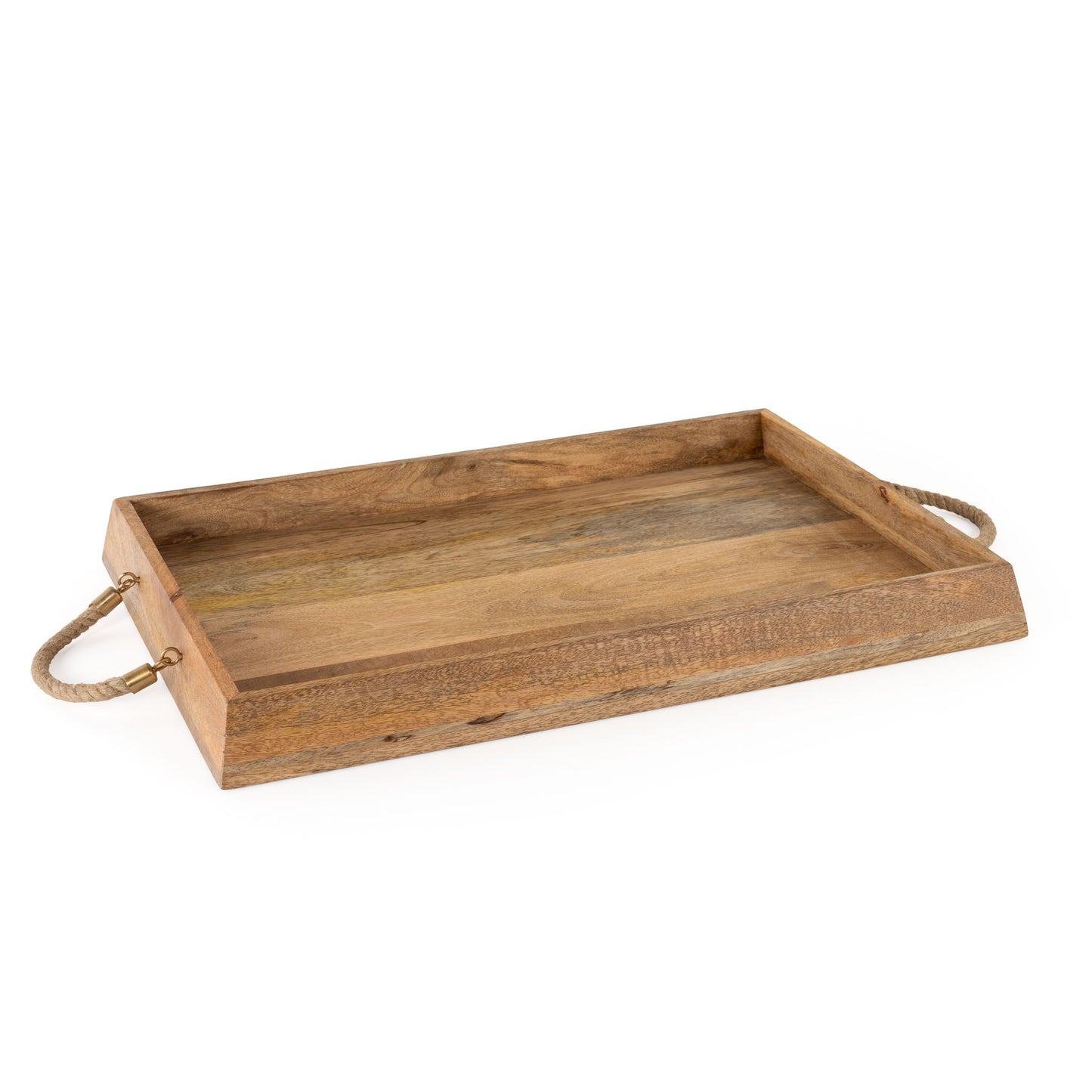 CASEY WOOD TRAYS SET OF 2