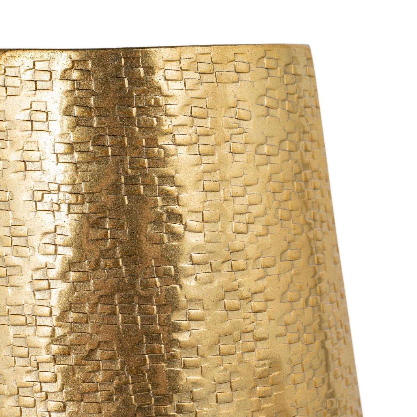 GEMMA METAL TABLE VASE, LARGE GOLD