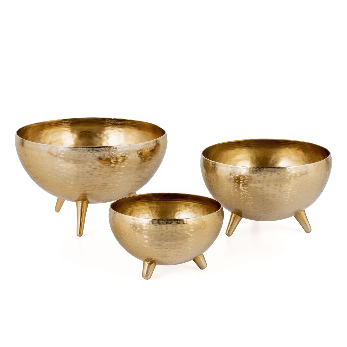 YVES METAL PLANTER BOWLS, S3