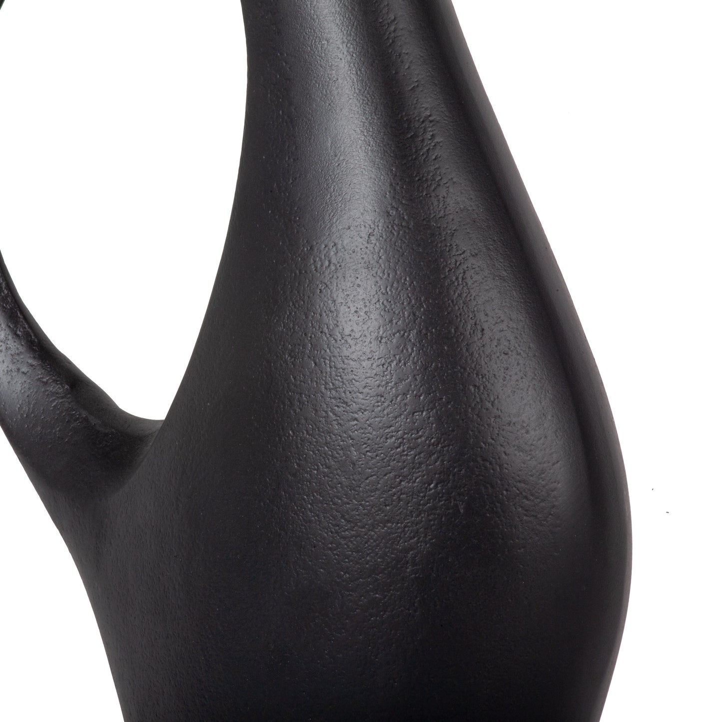 KINSLEY METAL TABLE VASE, SMALL BLACK