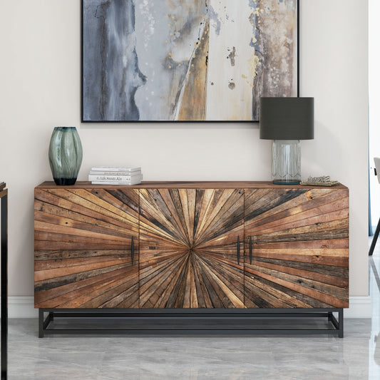 REAL WOOD SIDEBOARD