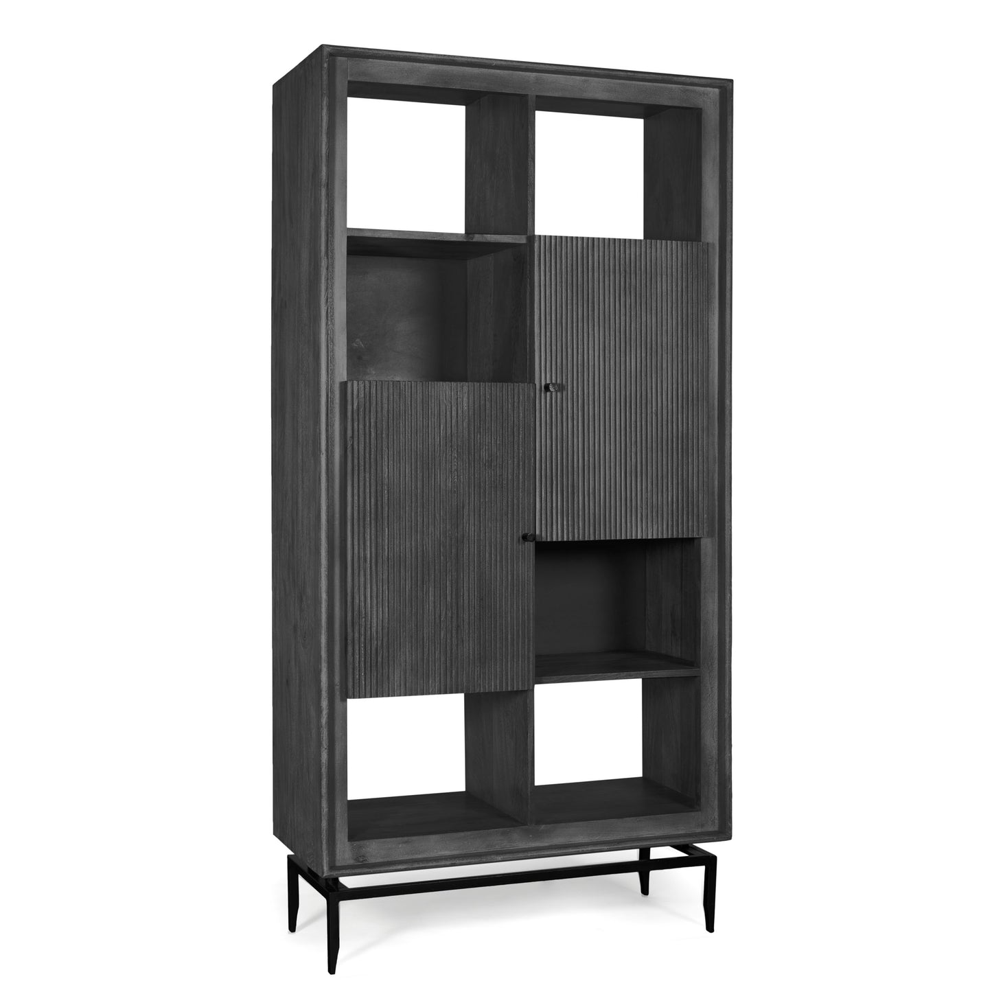 CONTEMPORARY HIGHBOARD, BLACK