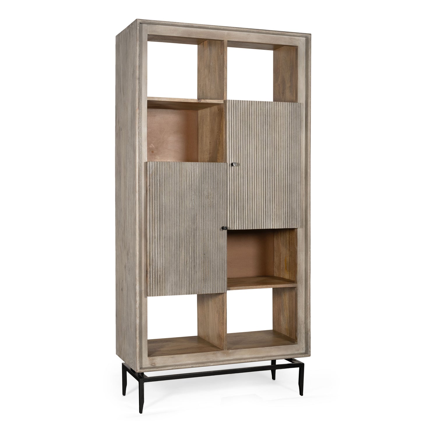 CONTEMPORARY HIGHBOARD, GRAY