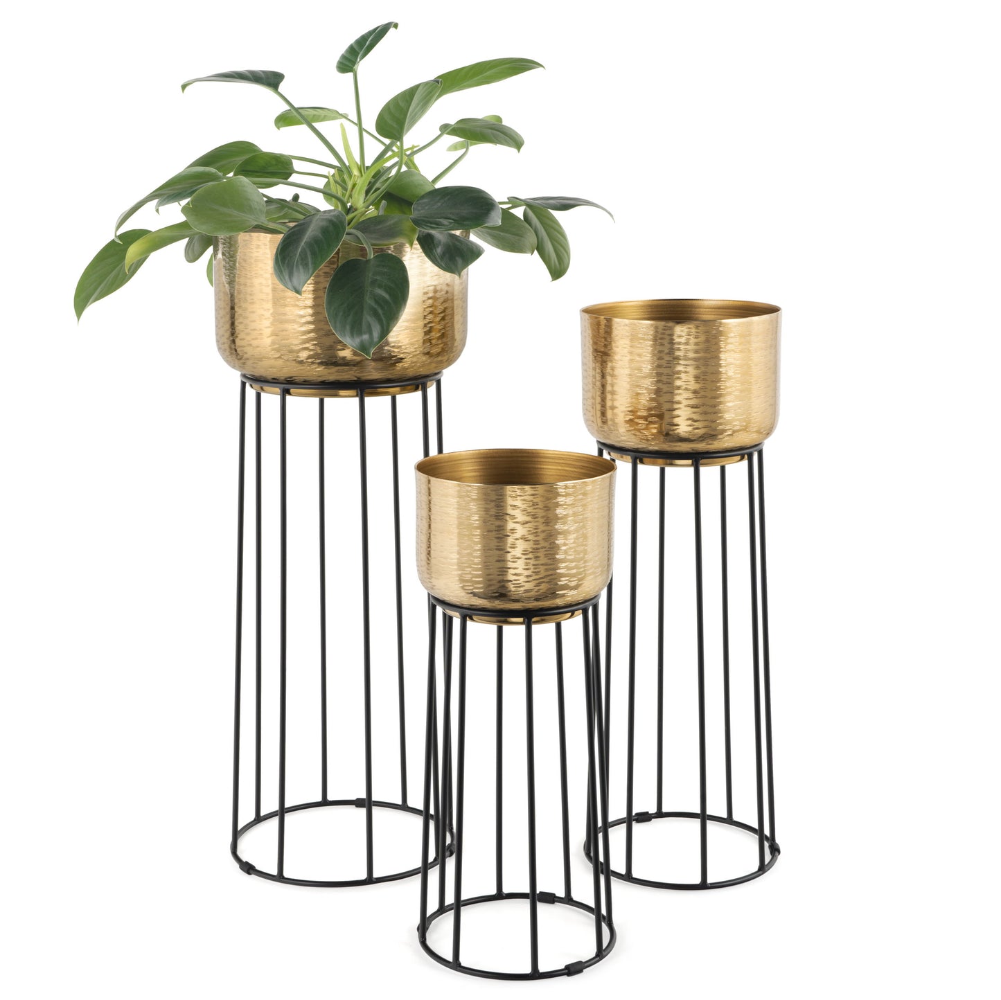 TIEN METAL FLOOR PLANTERS, S3