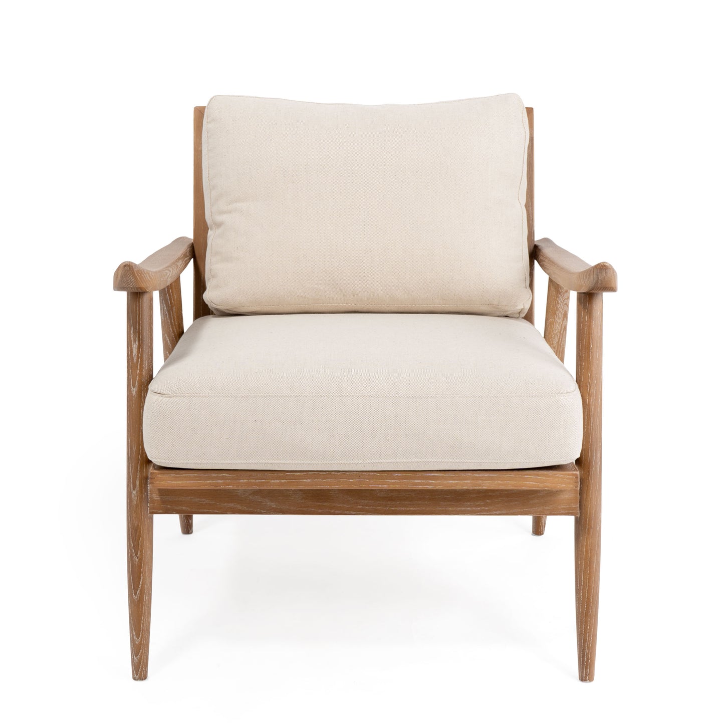 Modern Cane Back Accent Chair