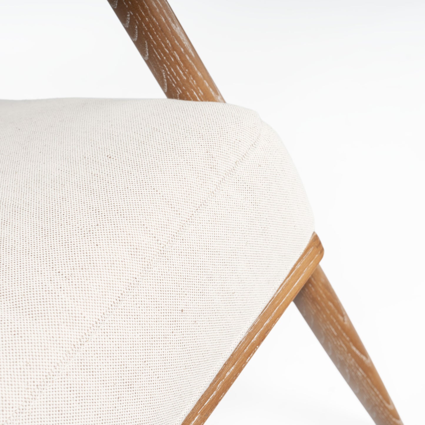 Modern Cane Back Accent Chair