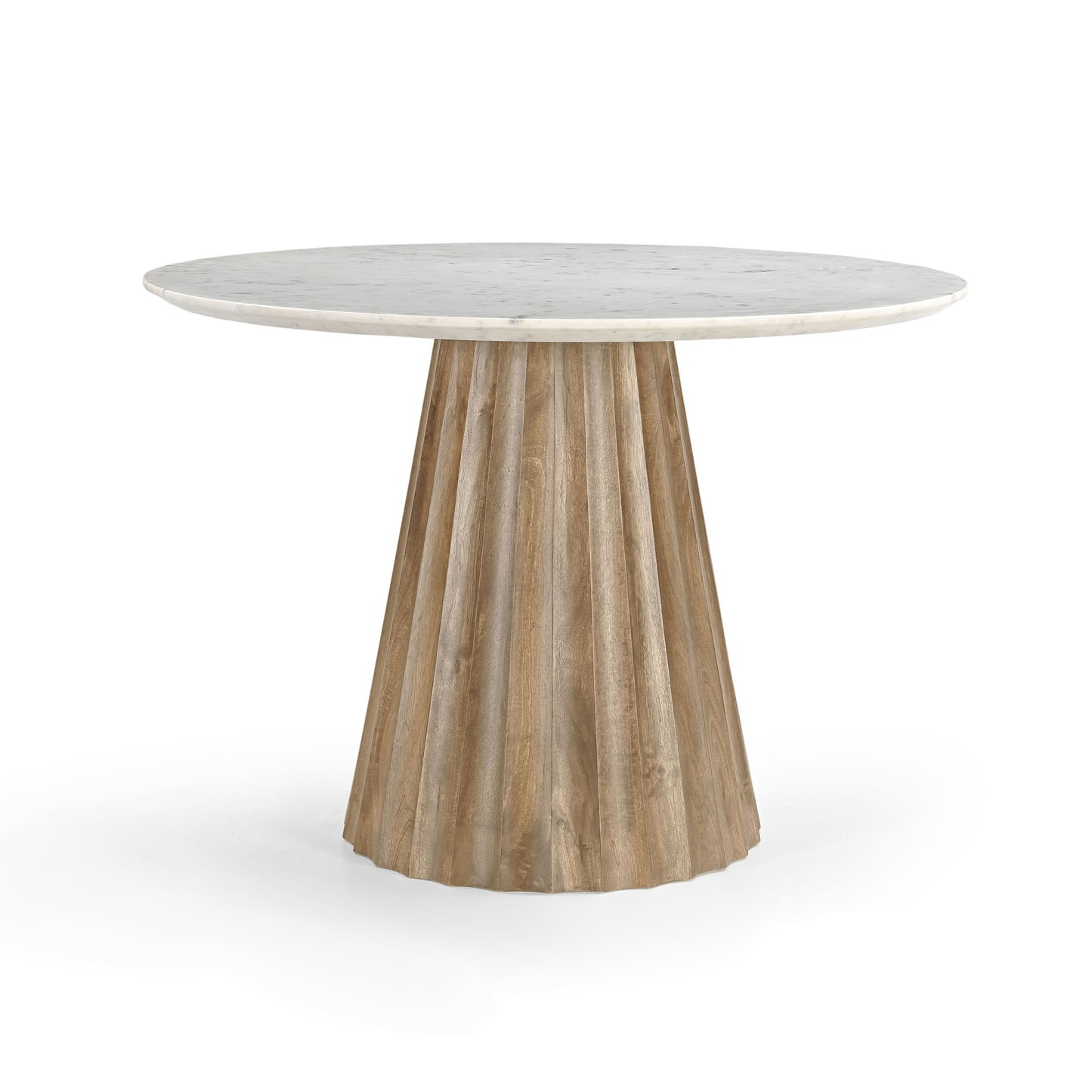 NAVEEN 42" ROUND DINING TABLE, NATURAL