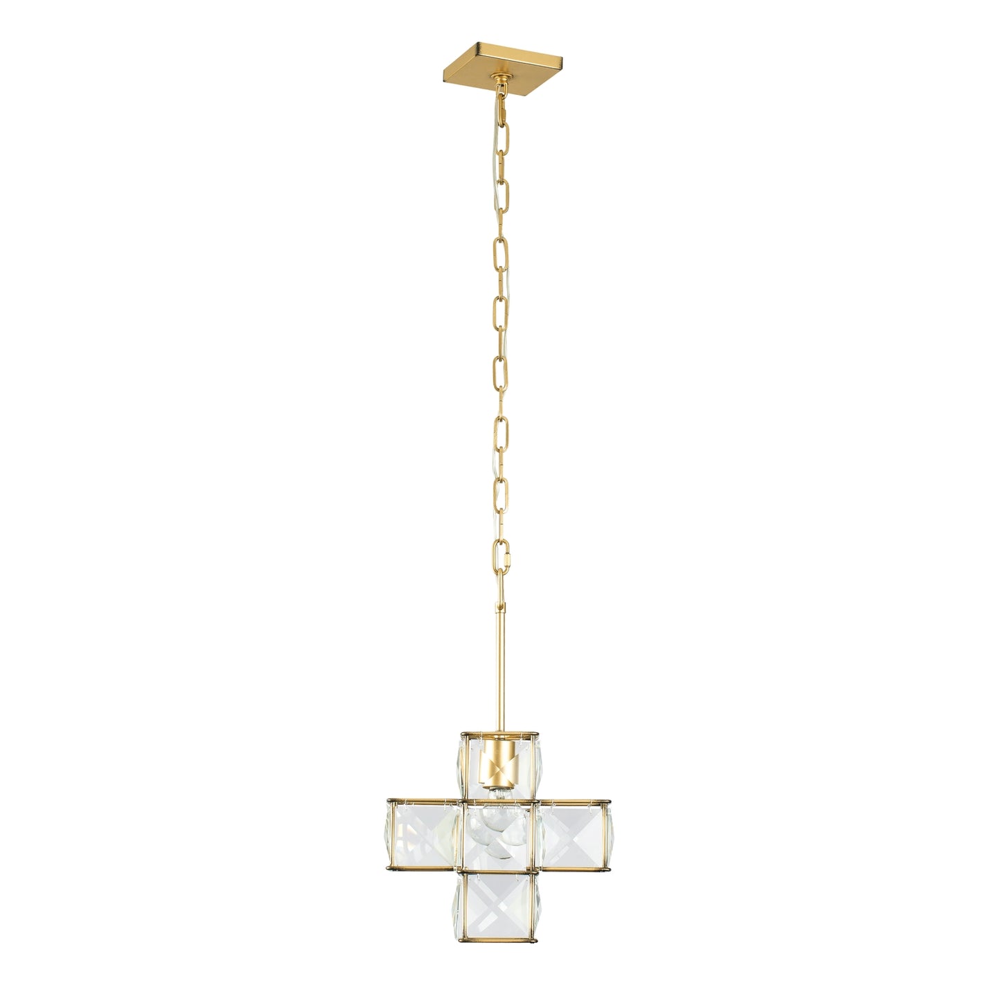 Cubic 1-Lt Pendant Calypso Gold