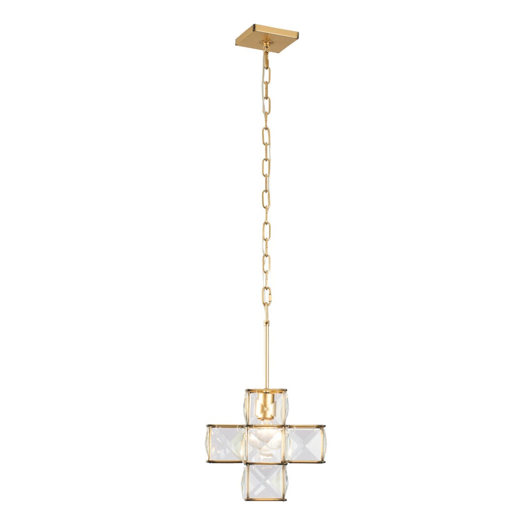 Cubic 1-Lt Pendant Calypso Gold