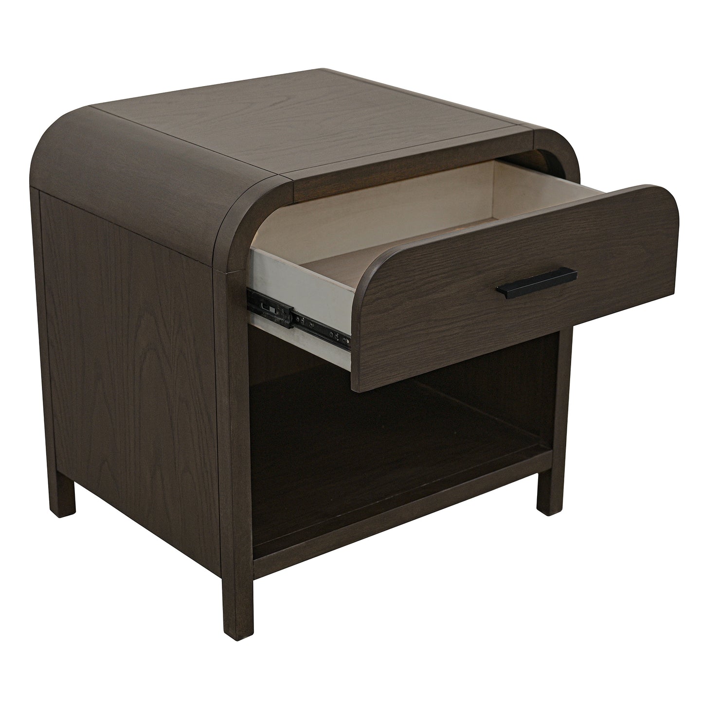 Bowman 1 Drawer Accent Table in Dark Walnut