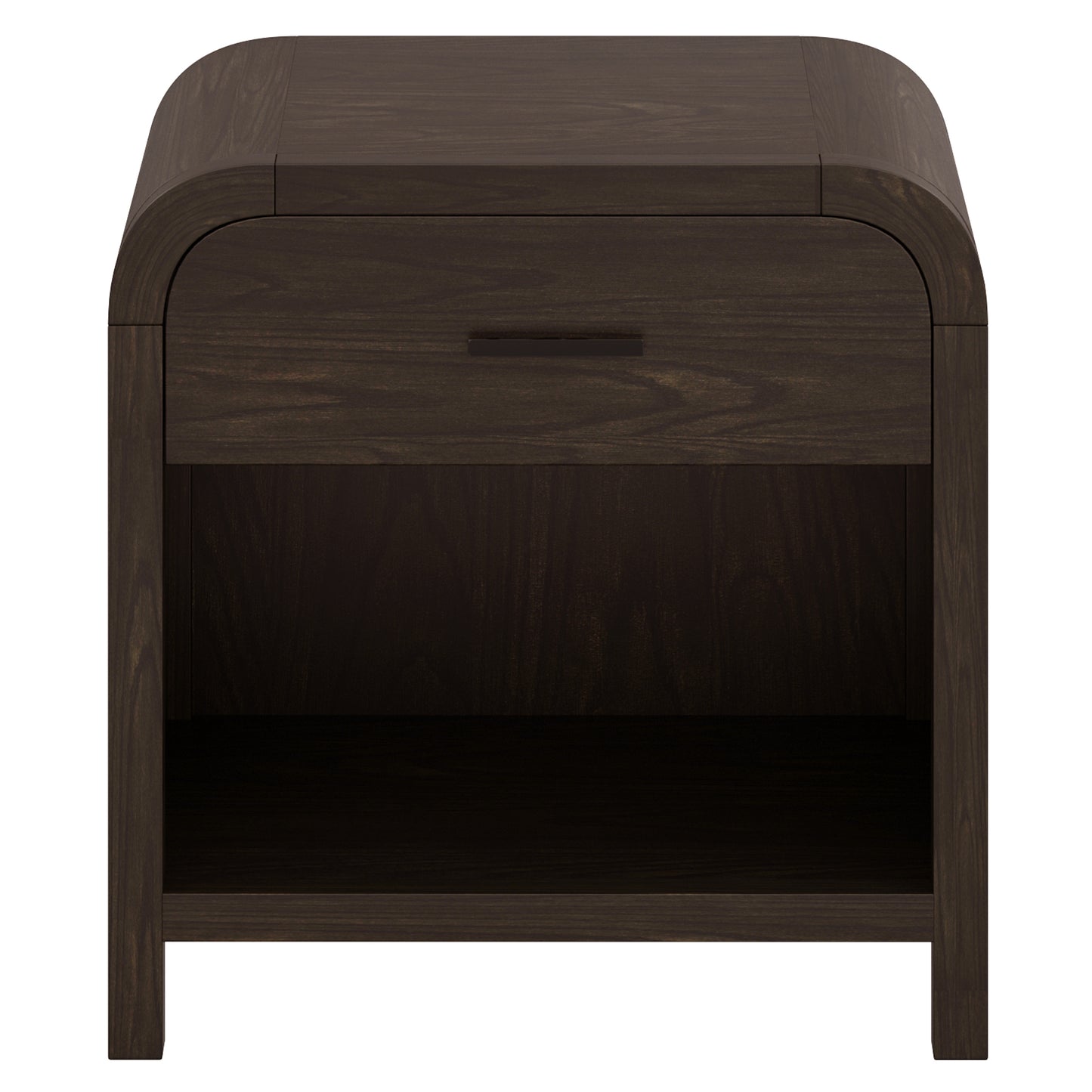 Bowman 1 Drawer Accent Table in Dark Walnut