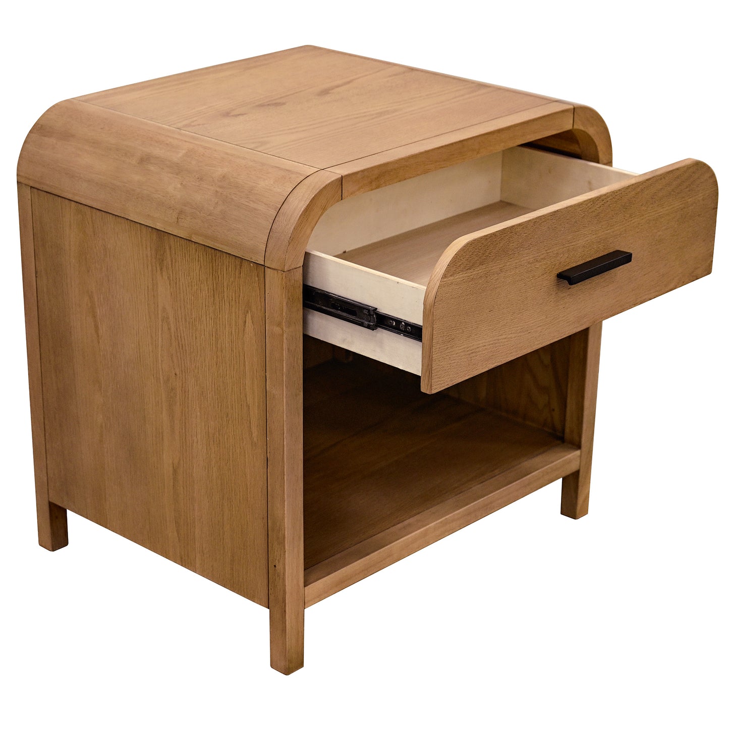 Bowman 1 Drawer Accent Table in Natural