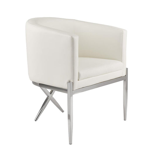 Aspen White X Accent Chair