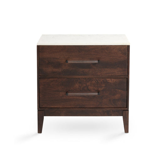 NIGHT STAND WITH MARBLE TOP