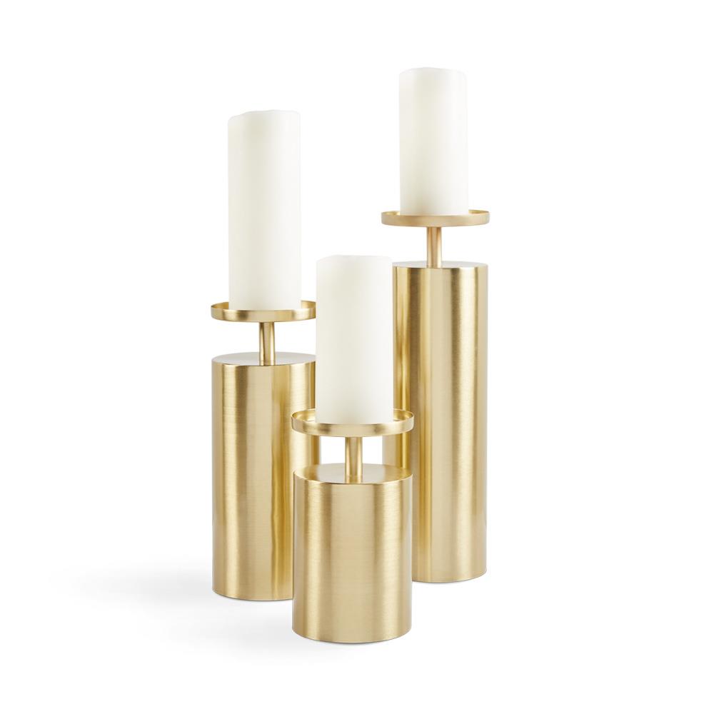 PILLAR CANDLE HOLDERS (SET OF 3)