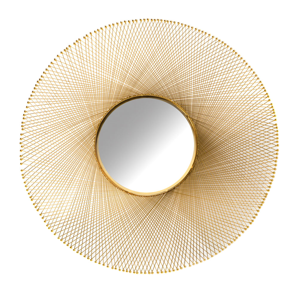 The Belizian Wall Mirror Large in gold