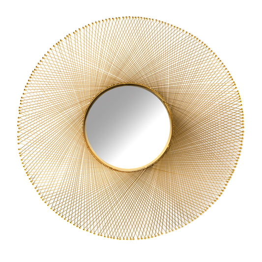 The Belizian Wall Mirror Large in gold