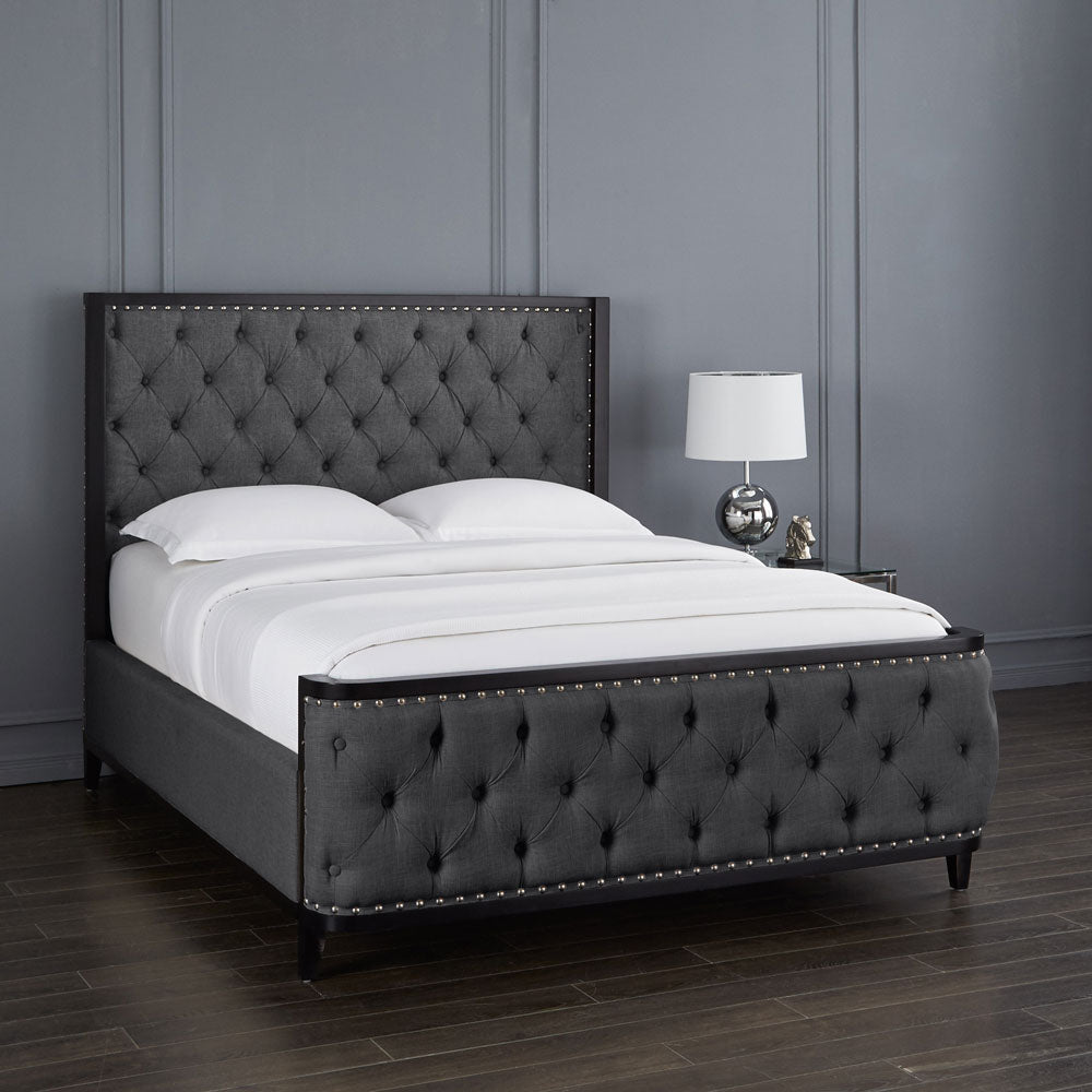 Love Bed: Slate Linen QUEEN