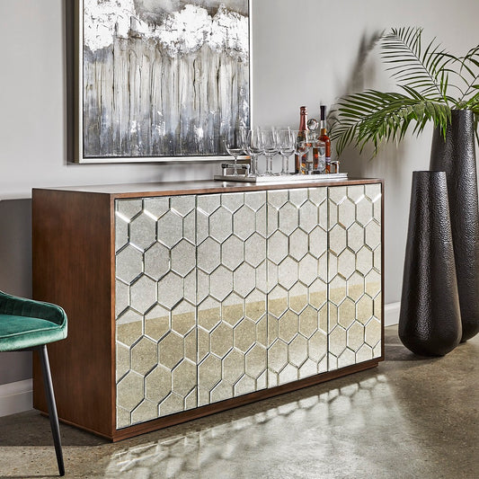 Honeycomb 4 door Sideboard