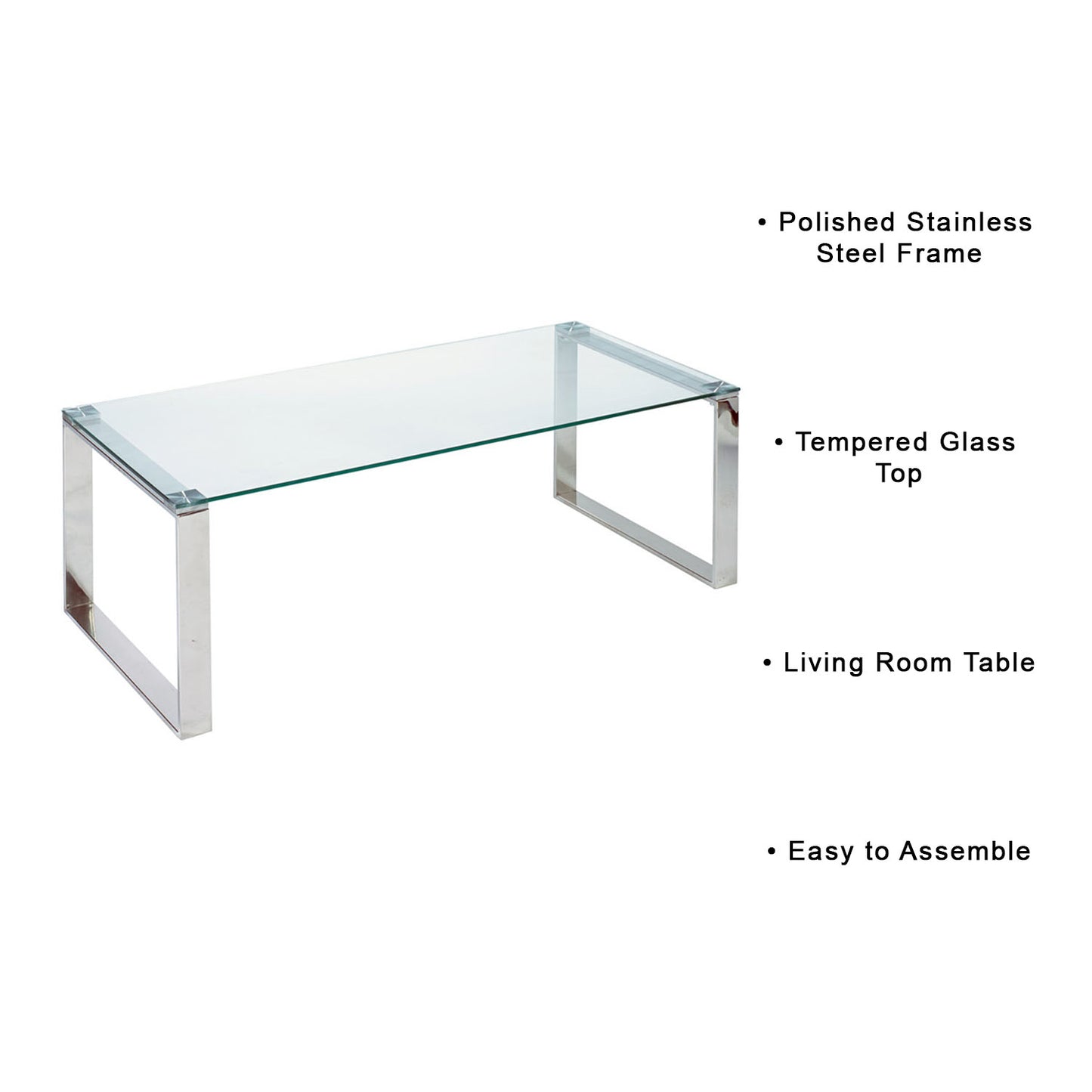 Glass Top Coffee Table