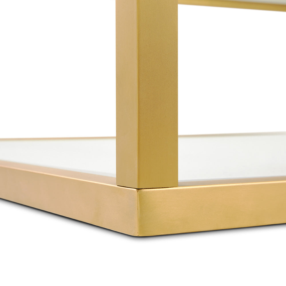 Miami Square Coffee Table: GOLD : Condo Size