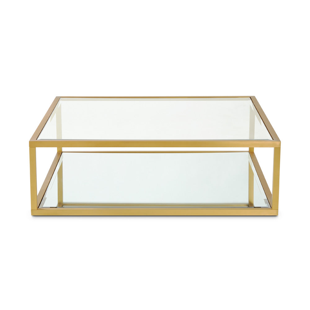 Miami Square Coffee Table: GOLD : Condo Size