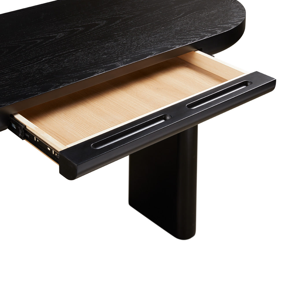 Black Pantha Console Table/Desk