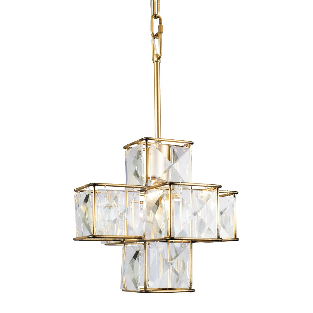 Cubic 1-Lt Pendant Calypso Gold