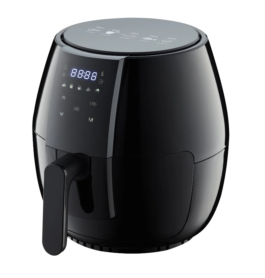 Supersonic 4Qt Digital Air Fryer W 5 Preset Cooking Function