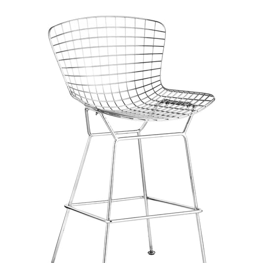 Wire Barstool (Set of 2) Chrome