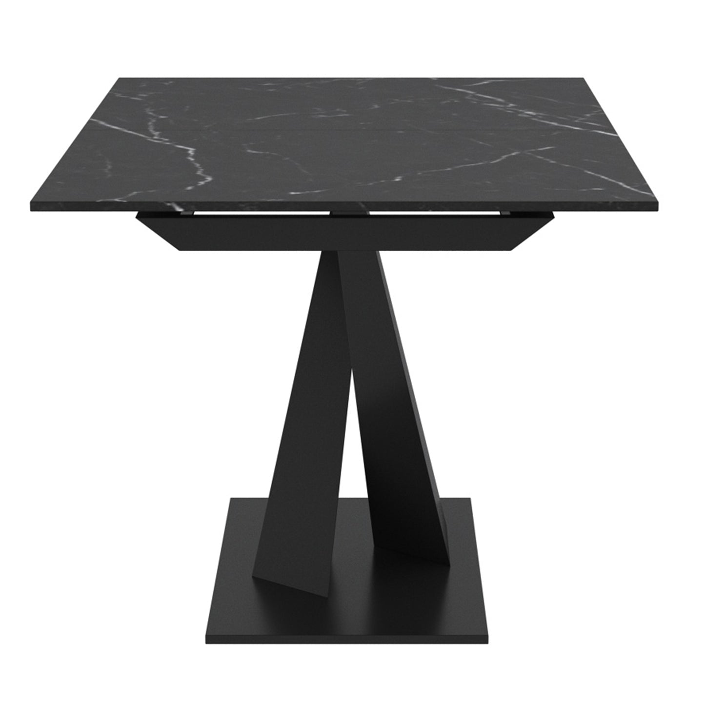 Julius Dining Table w/Extension in Black