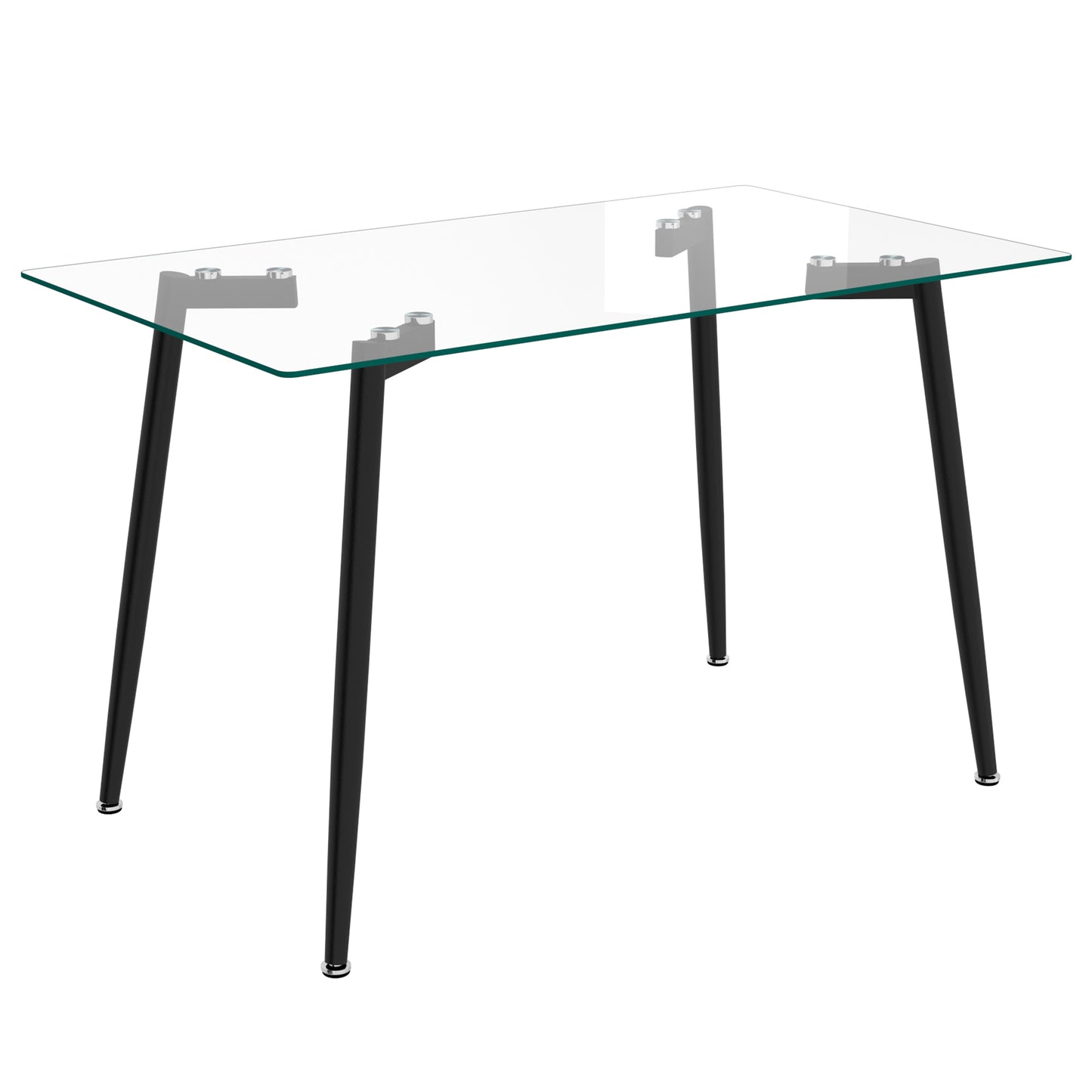 Abbot Rectangular Dining Table in Black