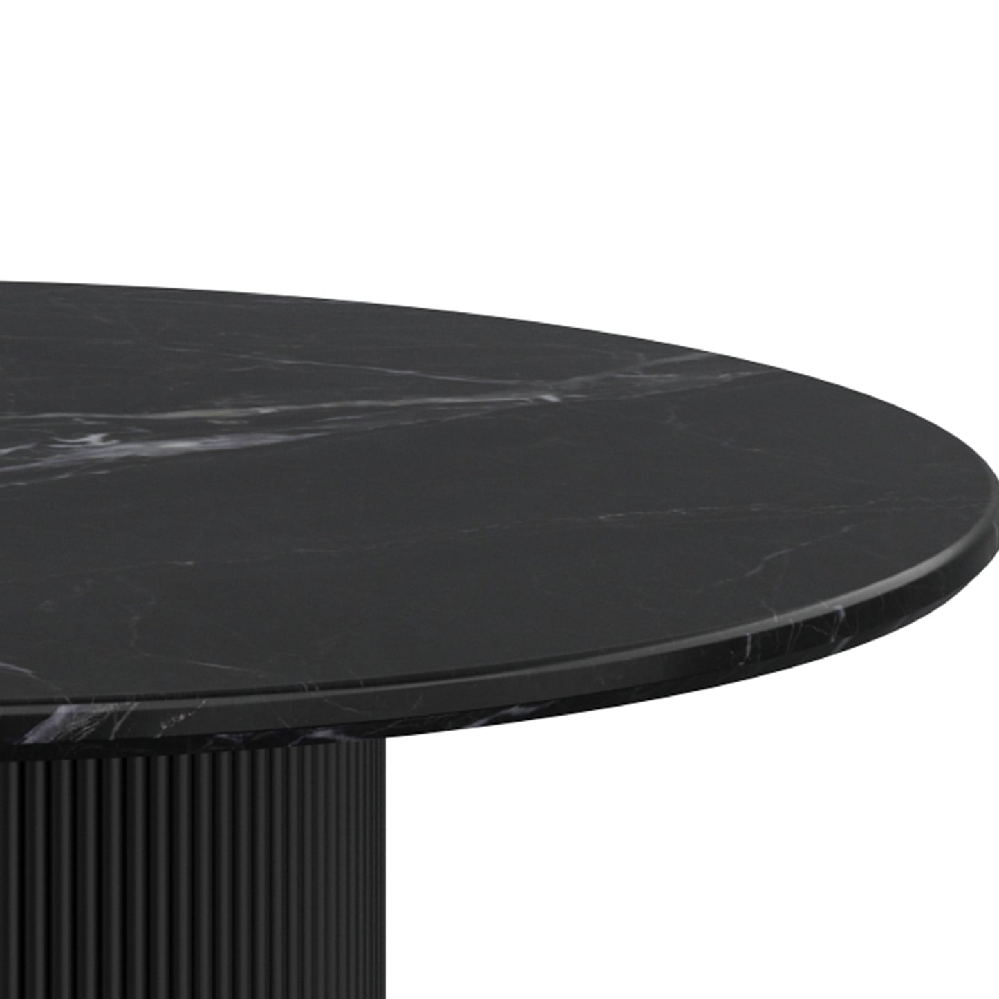 COMING SOON! Jilsa Round Dining Table in Black