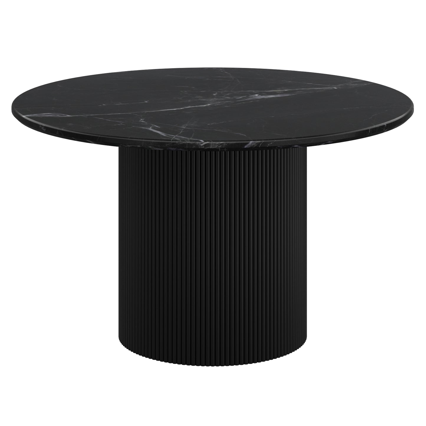 COMING SOON! Jilsa Round Dining Table in Black