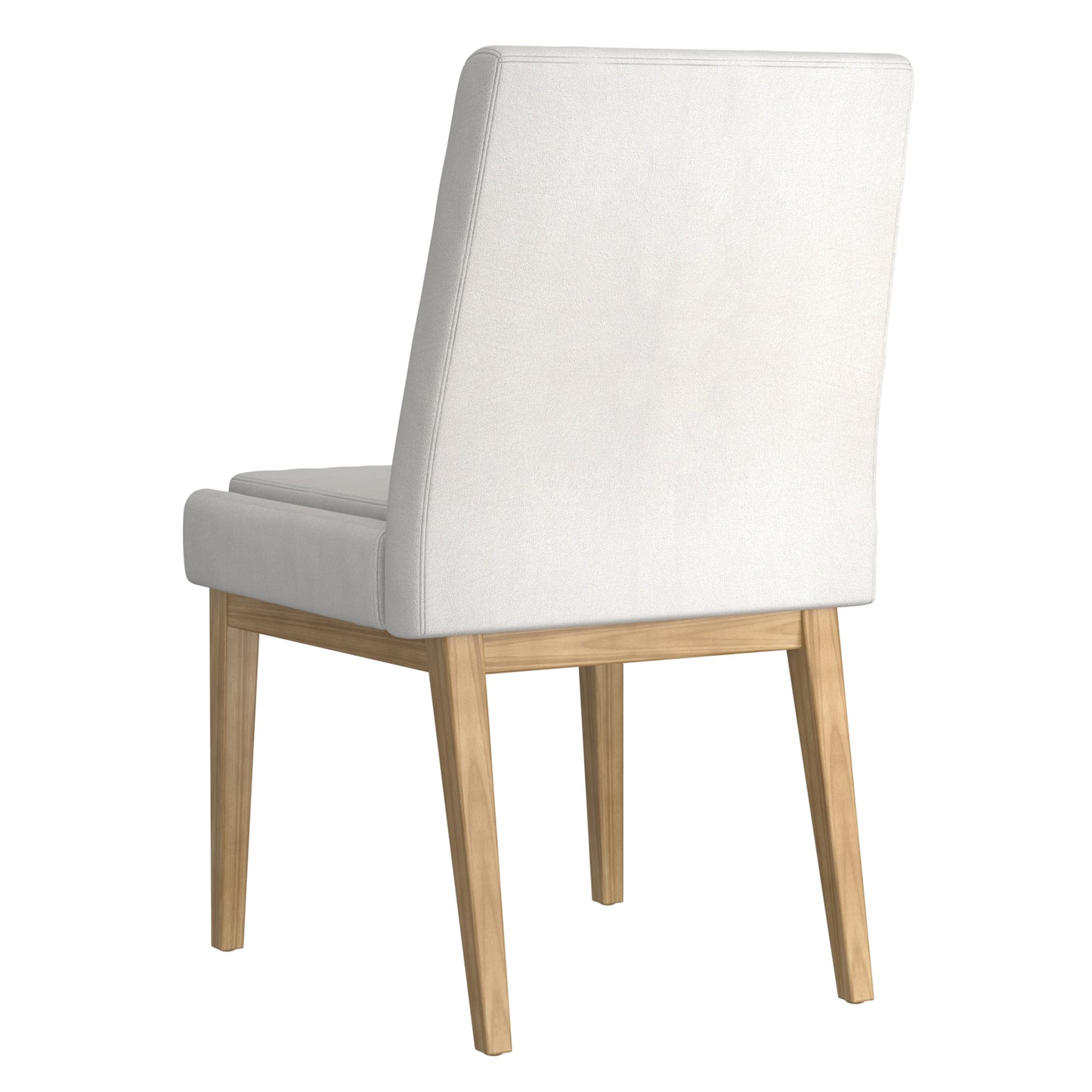 Cortez Dining Chair, Set of 2, in Beige Fabric and Natural